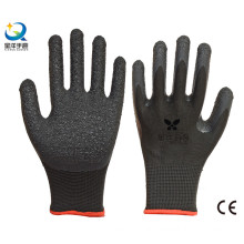 13G Polyester Shell Latex Palm Coated Safety Gloves